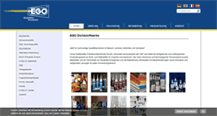 Desktop Screenshot of ego.de