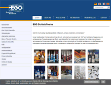 Tablet Screenshot of ego.de